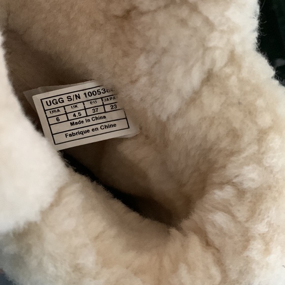 UGG Becket Boots Wool Lined Shearling Mid-Calf Moto 1005380 - Picture 7 of 14